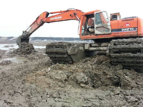 你见过水陆挖掘机在水上漂着的吗,有危险吗