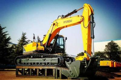 土方工程的不二之选-现代385LVS挖掘机【图集】