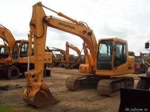 现代挖掘机,日本海关进口二手挖掘机交易市场