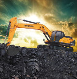 现代r350lc 9v挖掘机