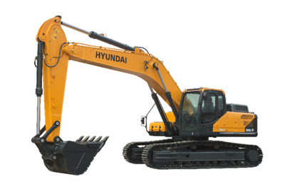 甘肃甘南李现代重工R350LVS挖掘机